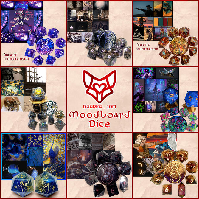 Moodboard Dice